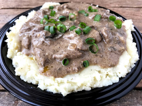 Crock Pot Beef Stroganoff with Sirloin Steak