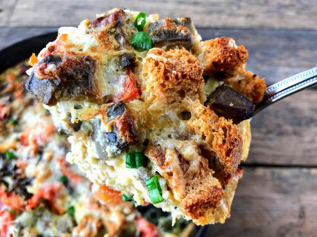 Eggplant Strata