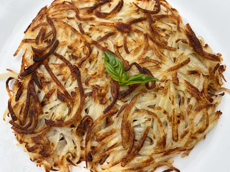 Bacon Fat Hash Browns with Farm Fresh Potatoes