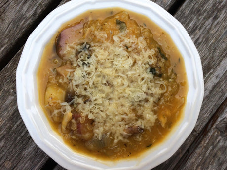 6 Potato Soup with Butternut and Quinoa