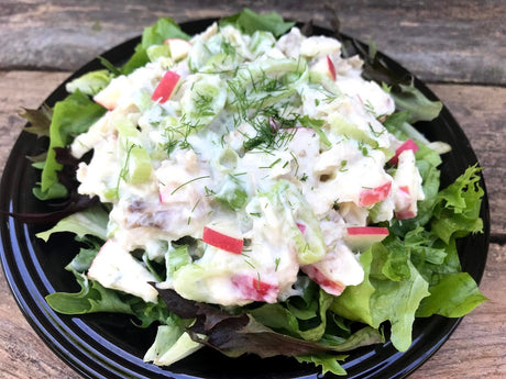 Apple Fennel Chicken Salad