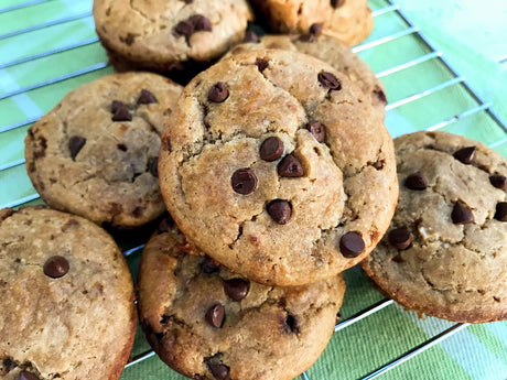 Family Favorite Peanut Butter Chocolate Chip Muffins