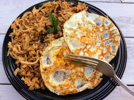 How to Make Kohlrabi Hash Browns
