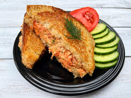 Smoked Salmon Grilled Sandwich