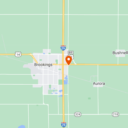 CSA pick up site in Brookings South Dakota