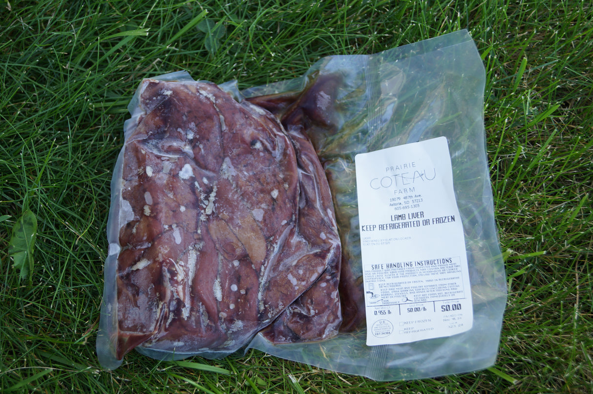Prairie Coteau Grassfed Lamb Liver