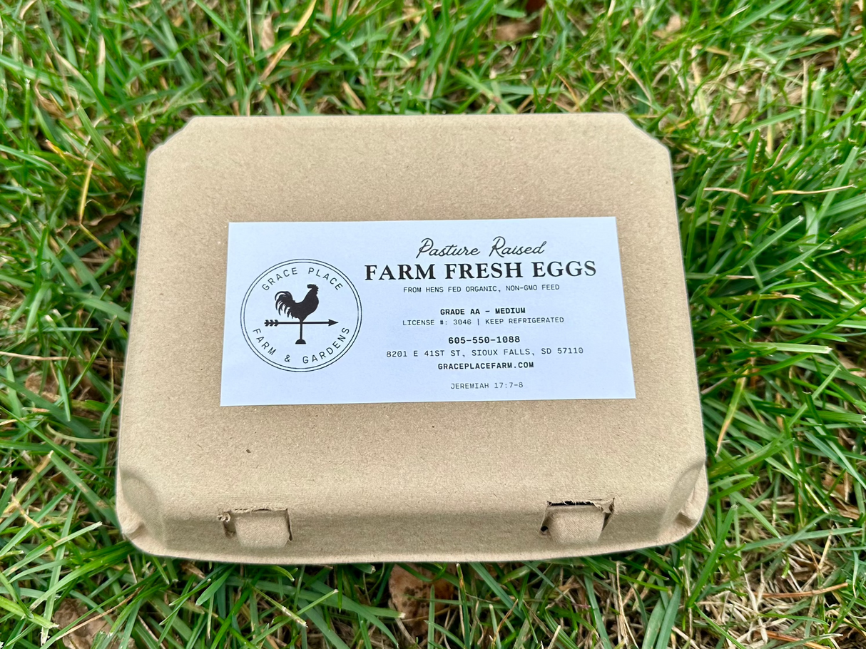 Grace Place Eggs - Organically Fed