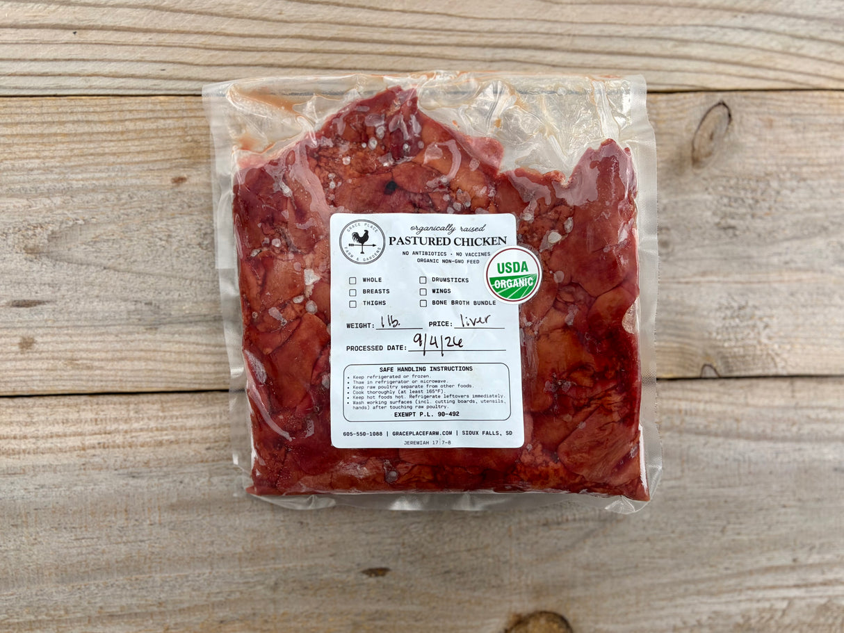 Organic Chicken Liver (1 lb)