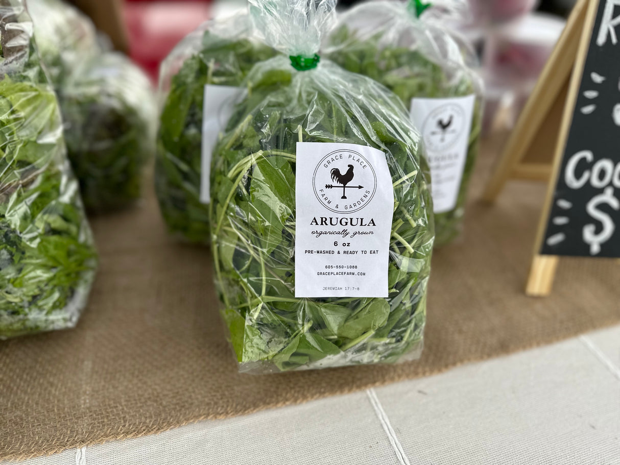 Organic Spicy Arugula, 6 oz