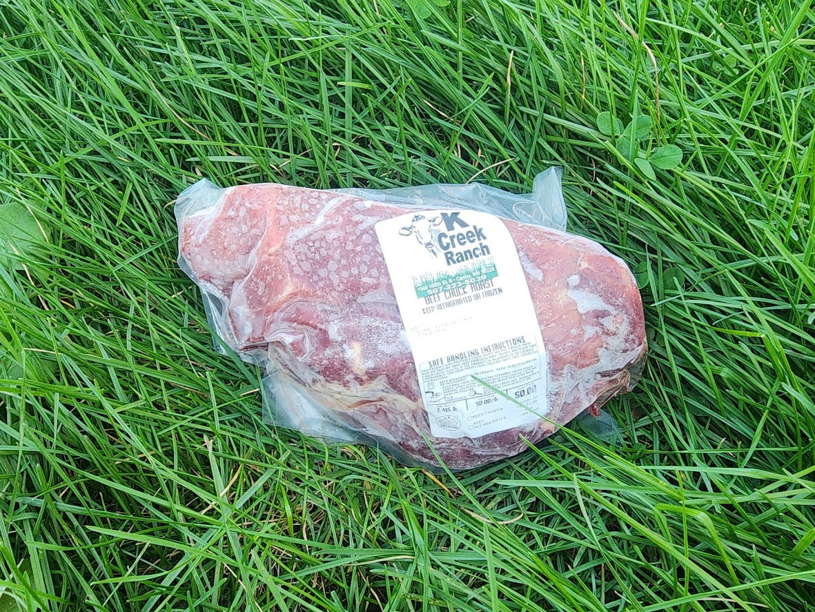 Grassfed Chuck Roast, 2.5 lb average