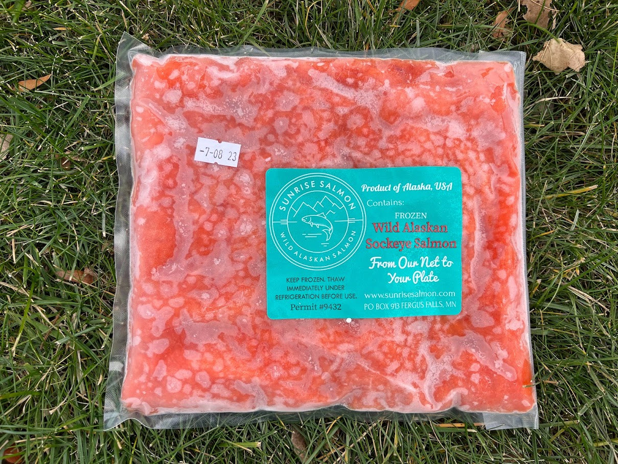 Wild Alaskan Salmon Spoonings- 1 lb