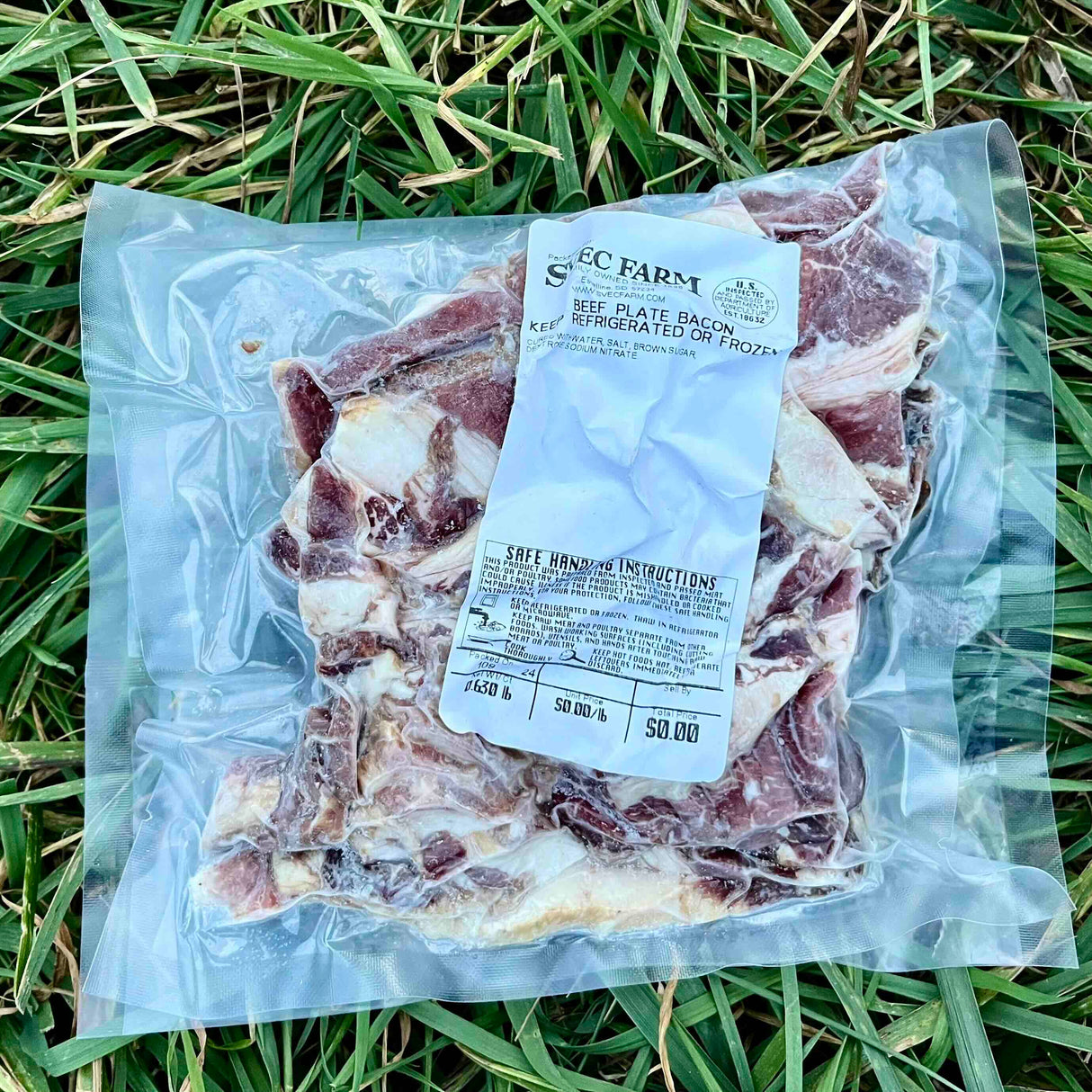 Grassfed Beef Bacon