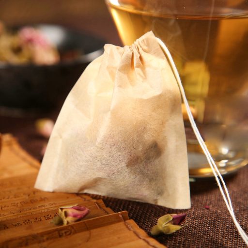 30 Disposable Tea Bags with Drawstring