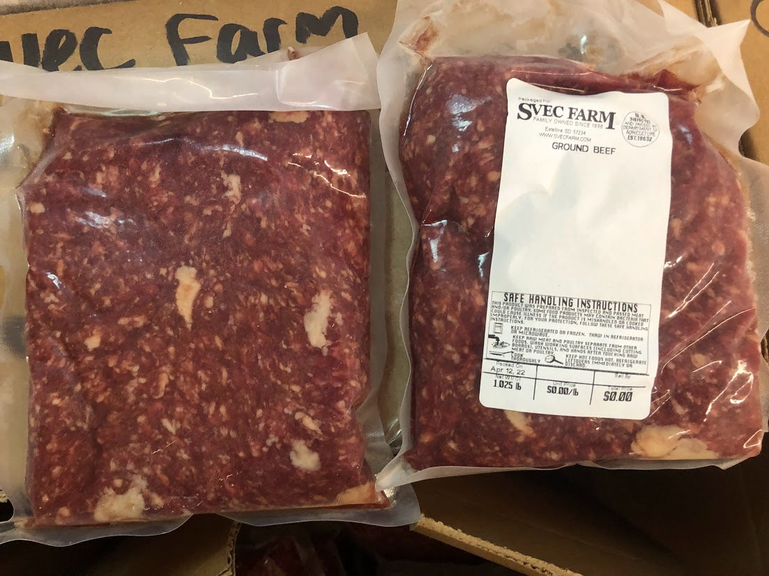 Grassfed Ground Beef "Seconds" 20 lb Bundle