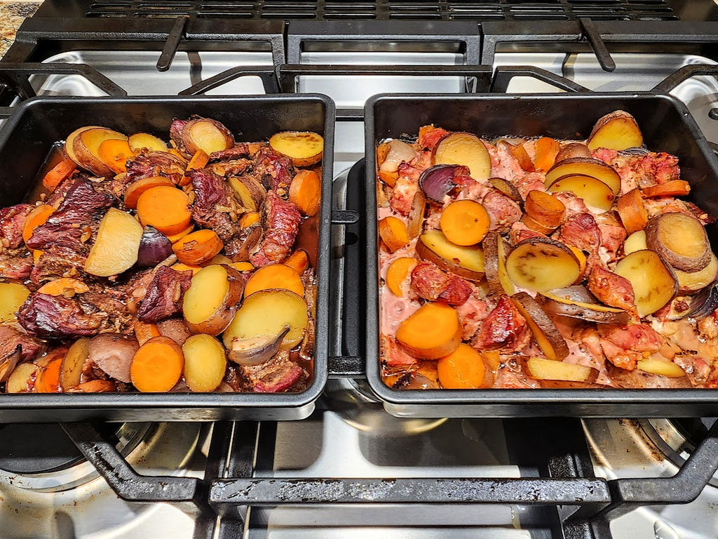 Smoked Beef or Pork Stew Meat with Vegetables the Easy Way!