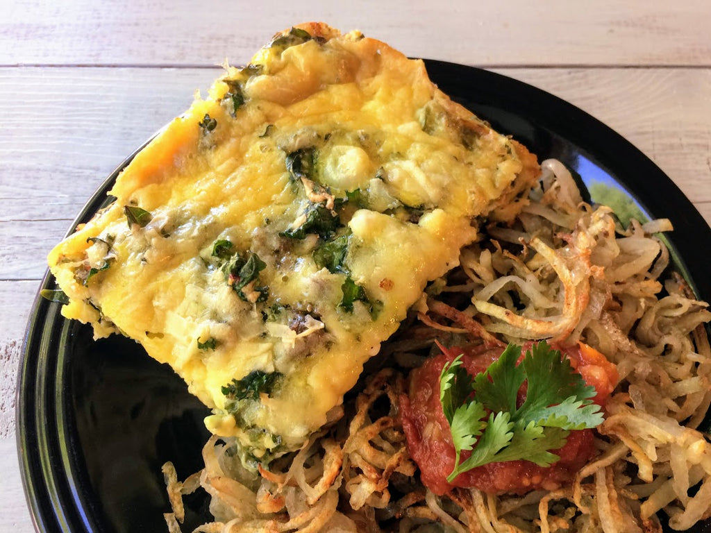 "Really Good" Egg Casserole- High Protein and Low Carb