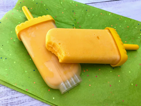3 Ingredient Fruit-Sweetened Mango Sorbet OR Popsicles