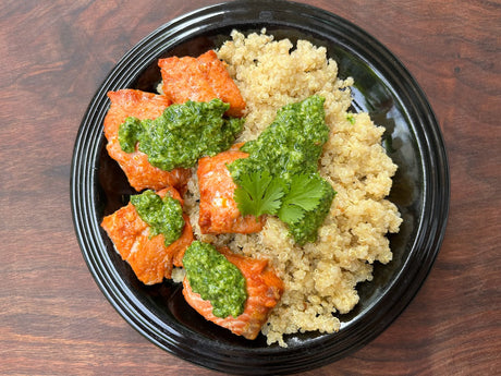 Ginger Honey Salmon Bites