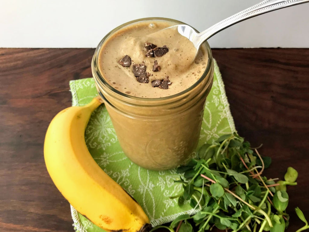 Superfood Chocolate Peanut Butter Smoothie