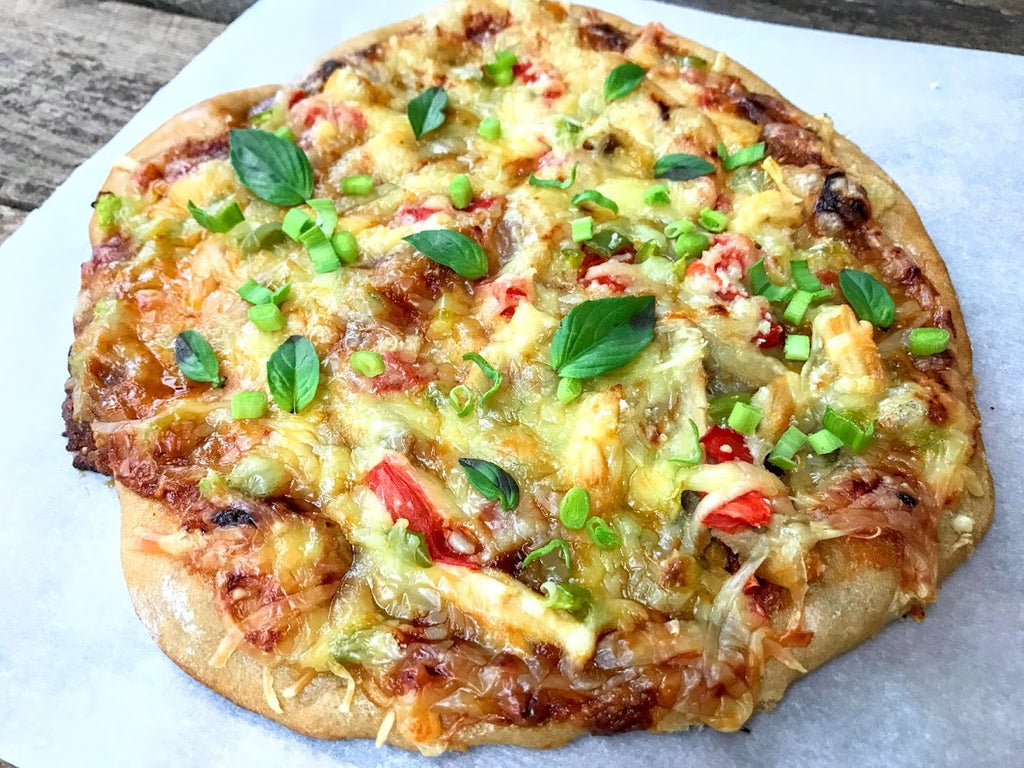 Thai Chicken Pizza- An Old Favorite Now Easier to Make
