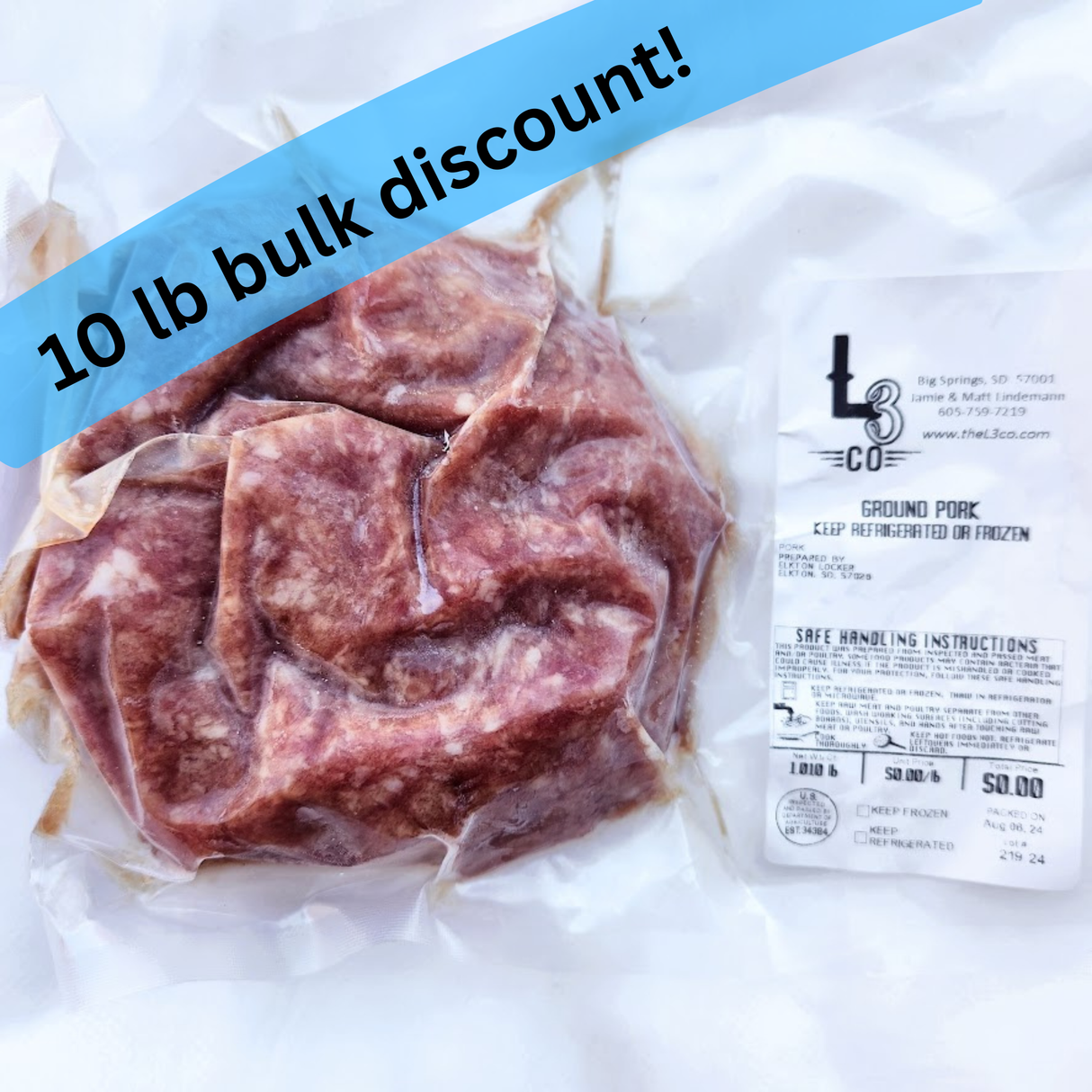 Pasture Raised Ground Pork