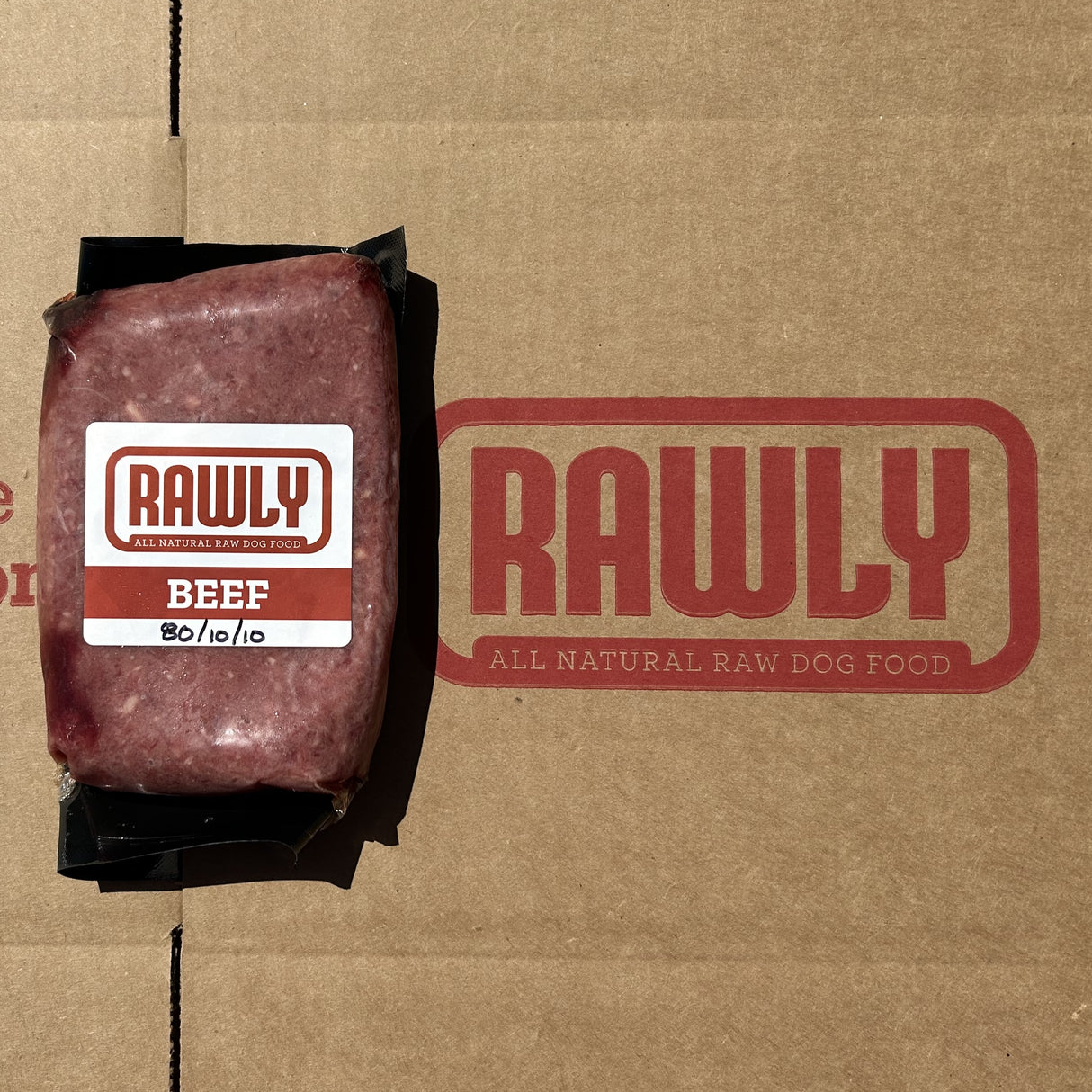 Raw Dog Food- 80/10/10 Beef