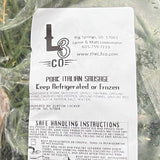 Pasture Raised Italian Pork Sausage, 1 lb