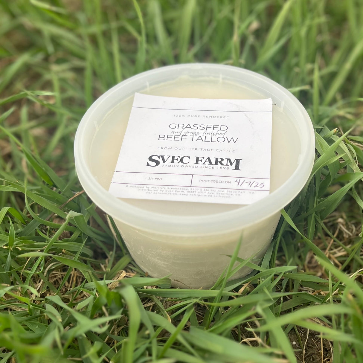 Grassfed Beef Fat