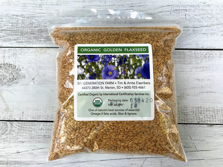 Flaxseed, Certified Organic